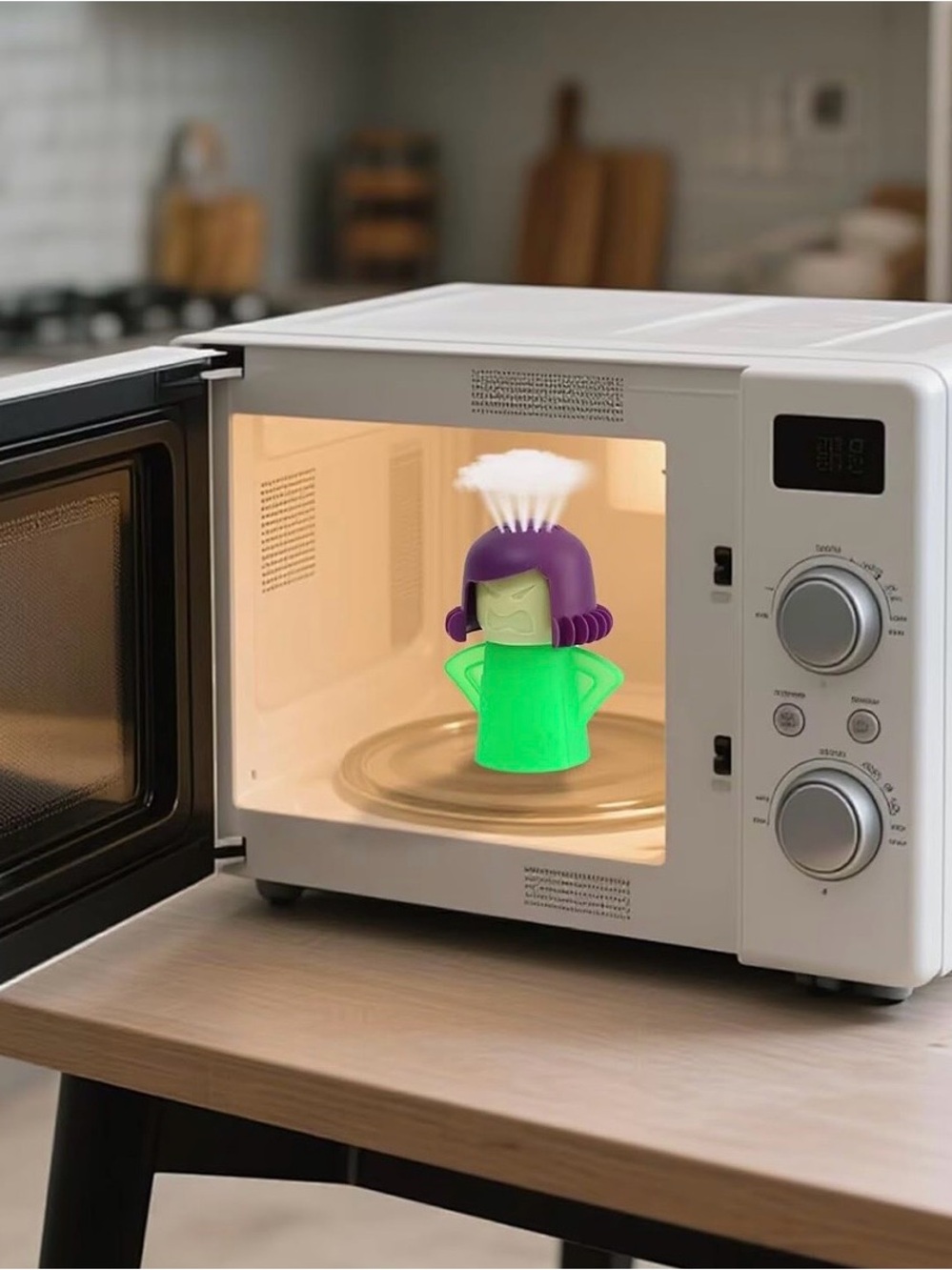 Microwave Steam Cleaner - Angry Mama
